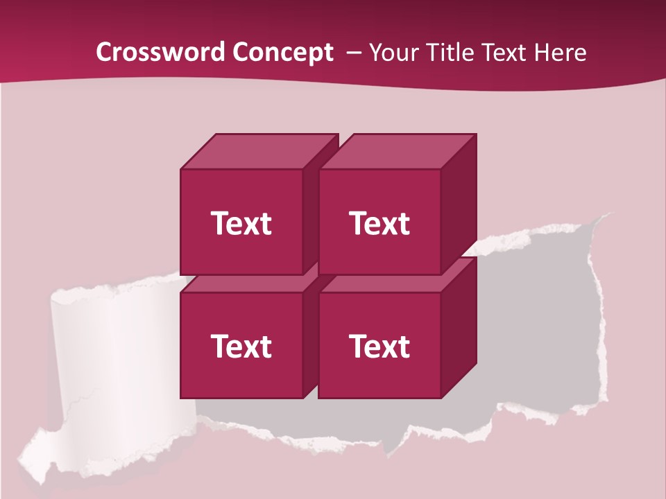 Aged Rough Black PowerPoint Template
