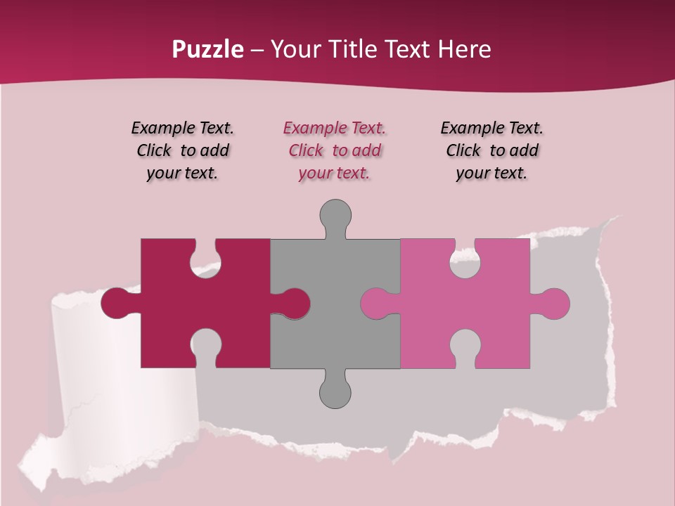 Aged Rough Black PowerPoint Template