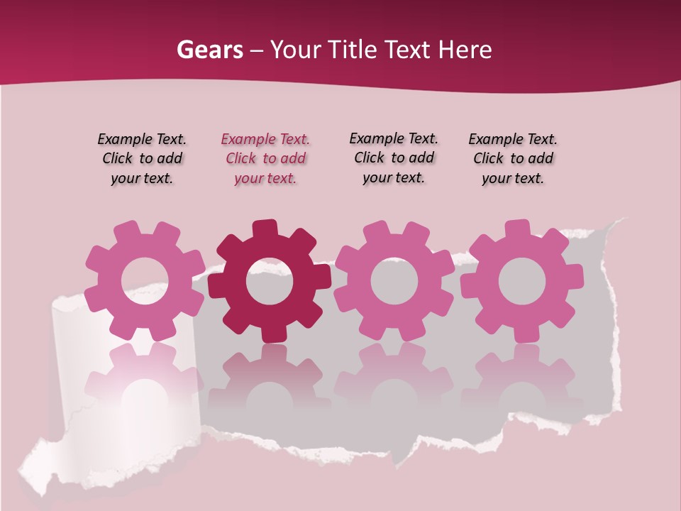 Aged Rough Black PowerPoint Template