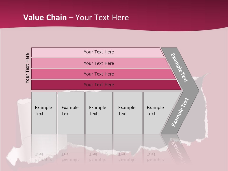 Aged Rough Black PowerPoint Template