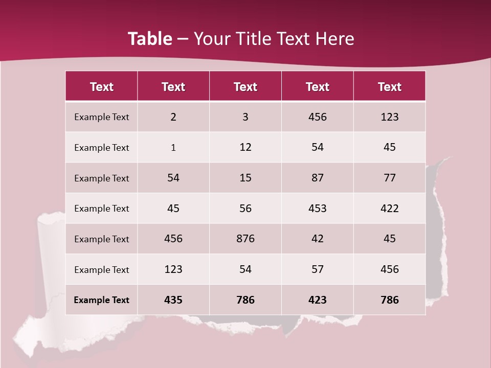 Aged Rough Black PowerPoint Template