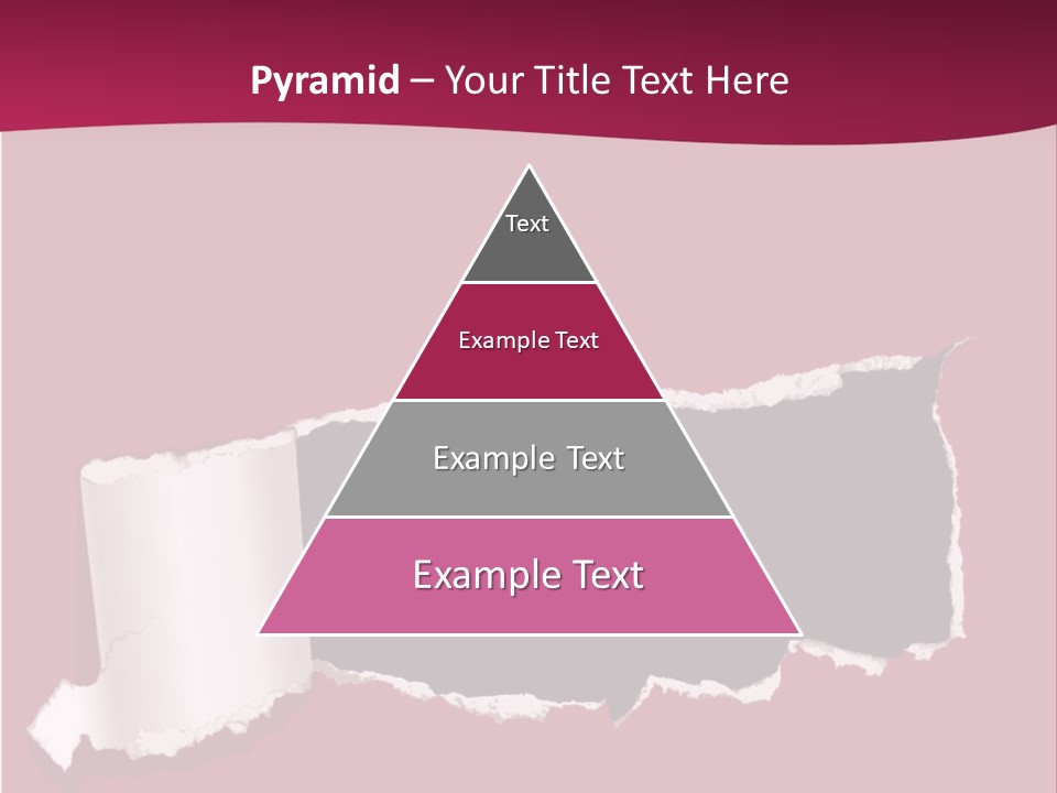 Aged Rough Black PowerPoint Template