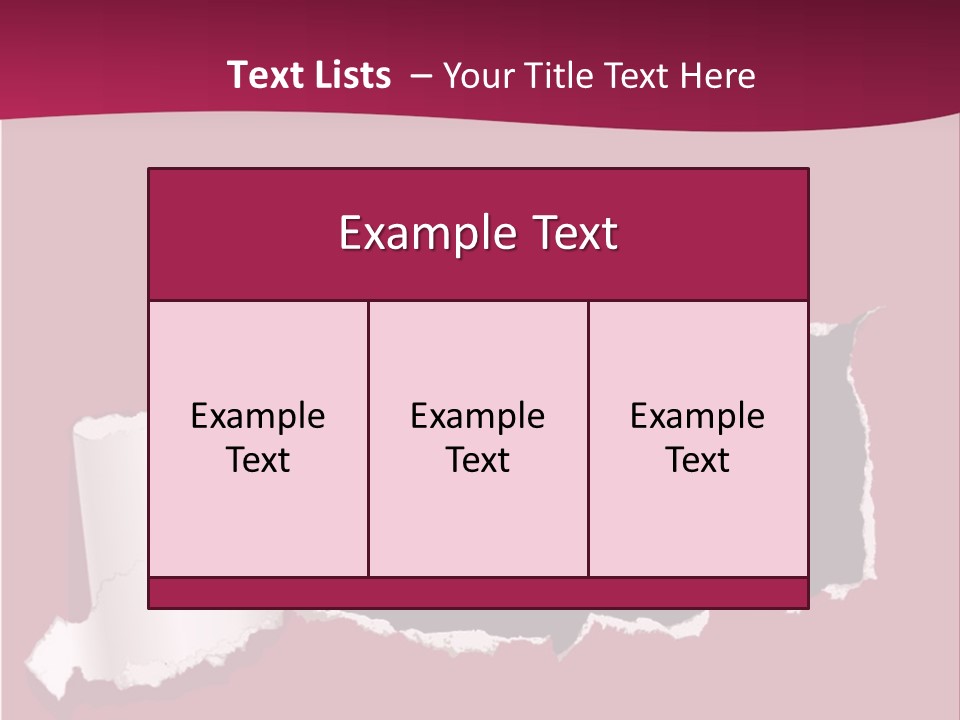 Aged Rough Black PowerPoint Template