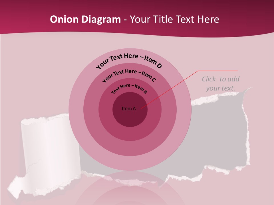 Aged Rough Black PowerPoint Template