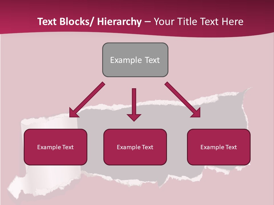 Aged Rough Black PowerPoint Template