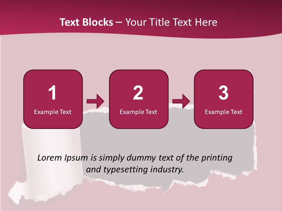 Aged Rough Black PowerPoint Template