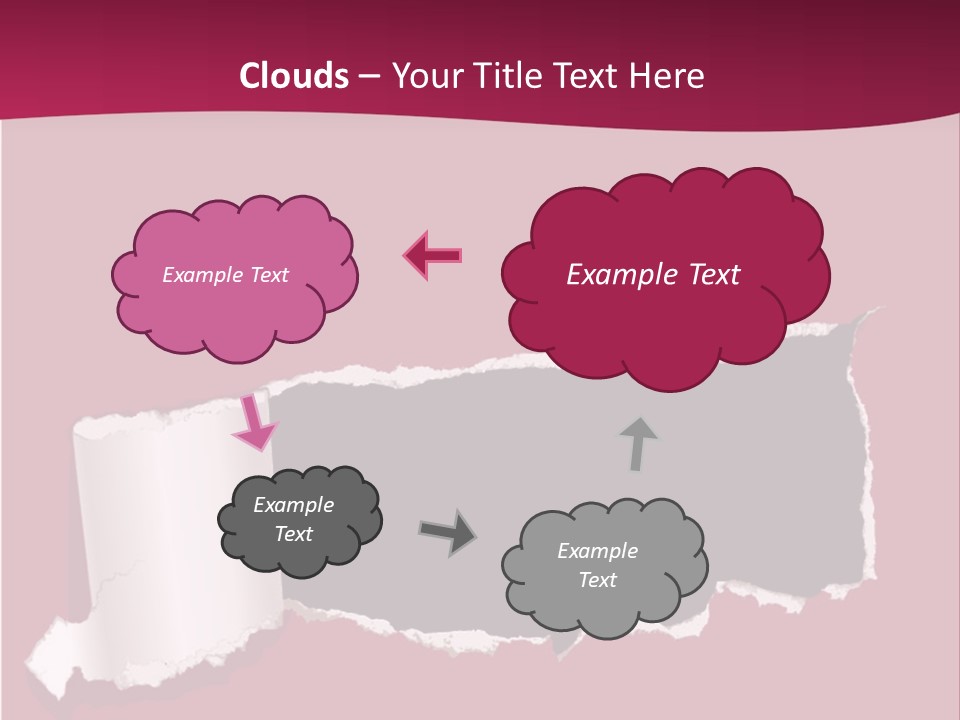 Aged Rough Black PowerPoint Template