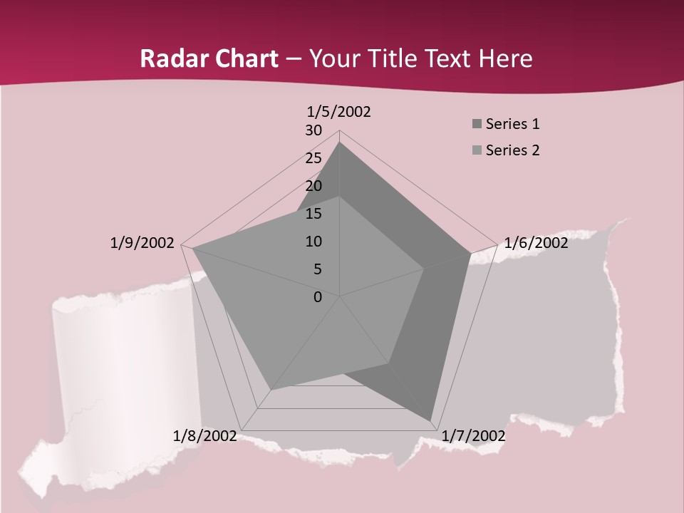 Aged Rough Black PowerPoint Template