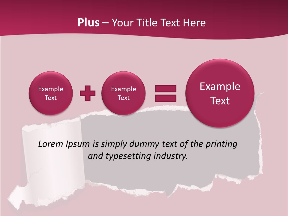 Aged Rough Black PowerPoint Template