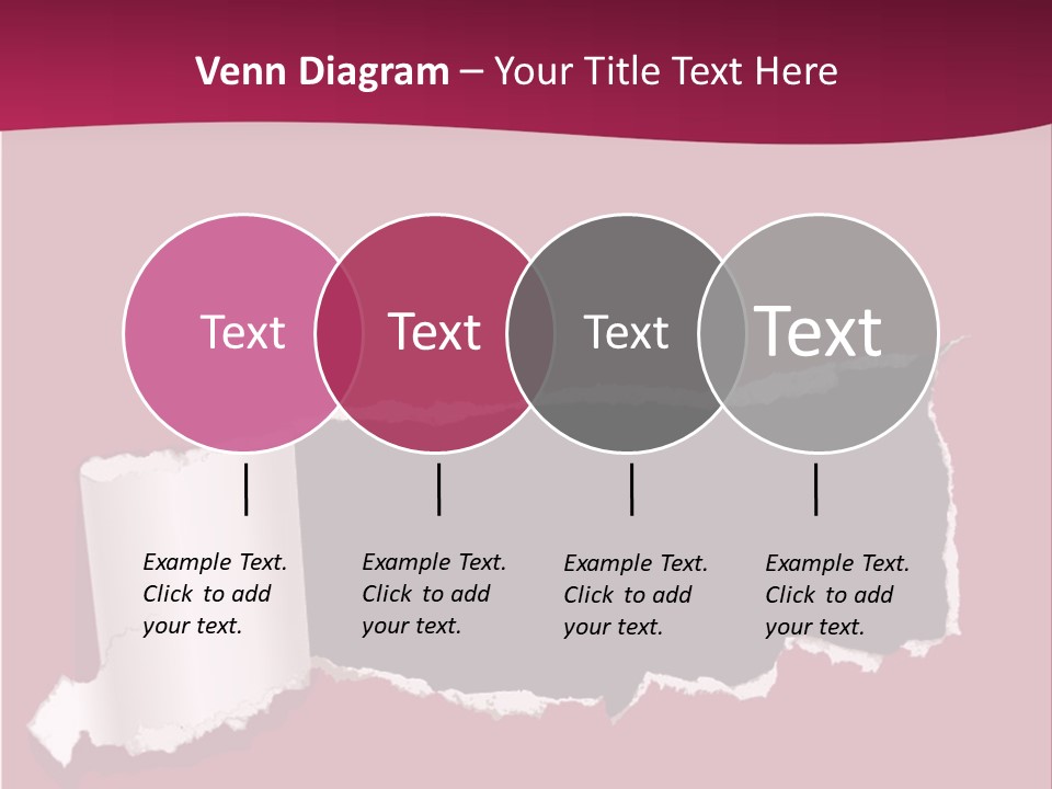 Aged Rough Black PowerPoint Template