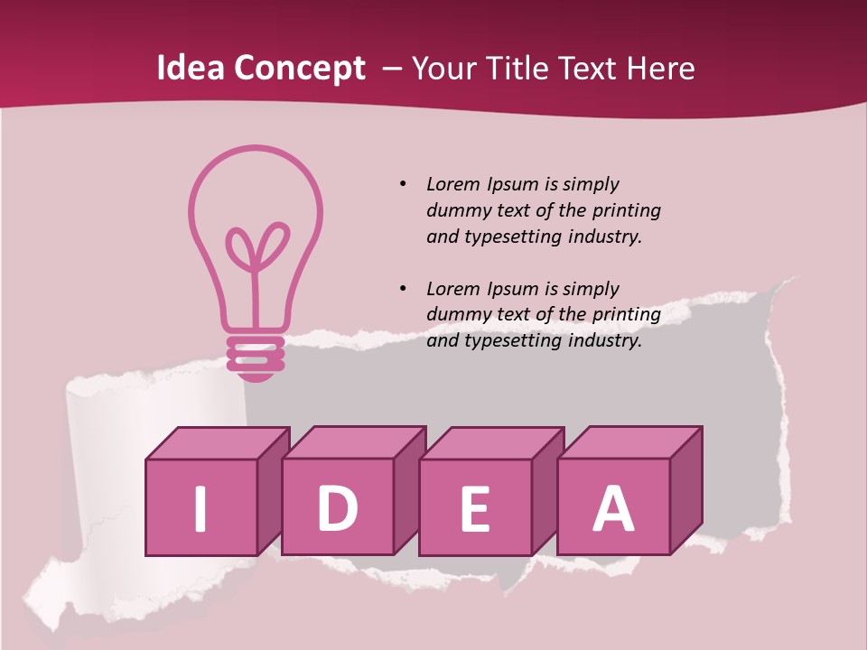 Aged Rough Black PowerPoint Template