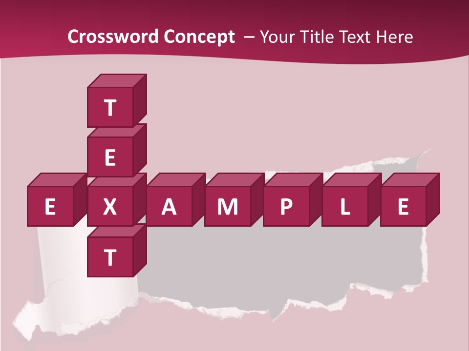 Aged Rough Black PowerPoint Template