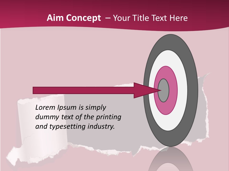 Aged Rough Black PowerPoint Template