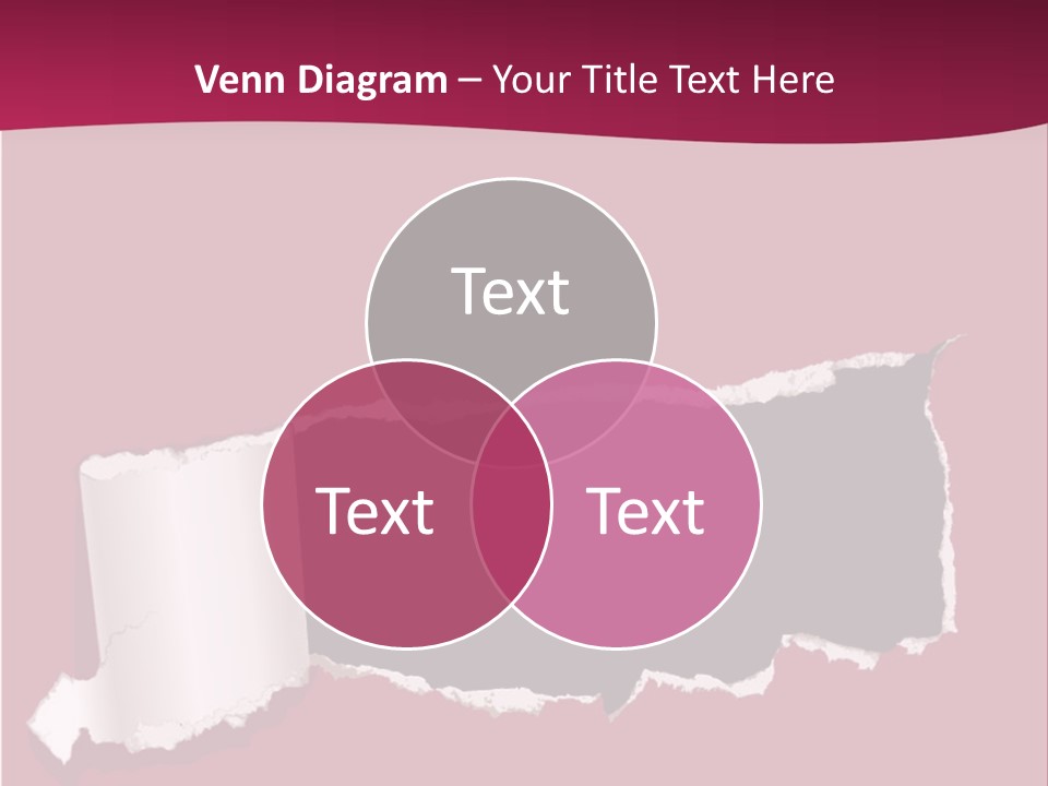 Aged Rough Black PowerPoint Template