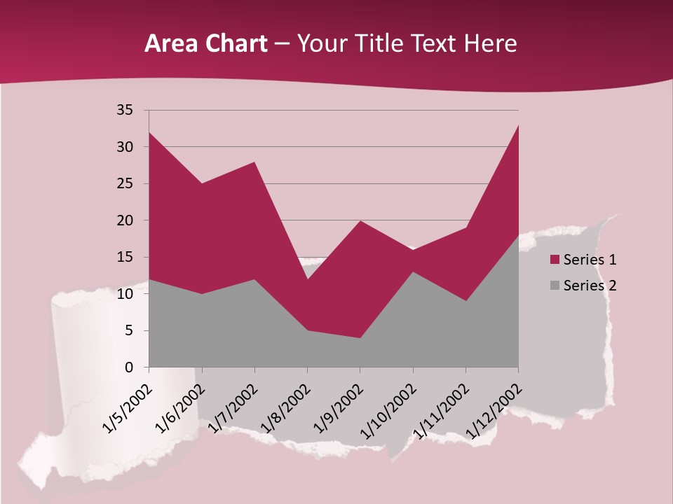 Aged Rough Black PowerPoint Template