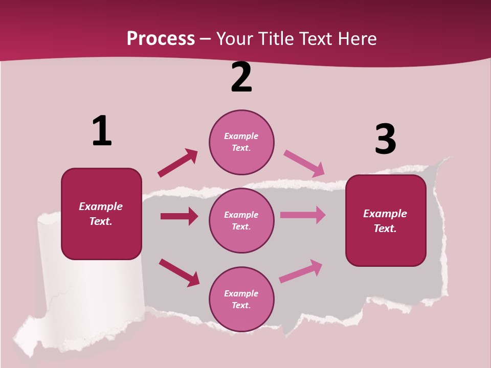 Aged Rough Black PowerPoint Template