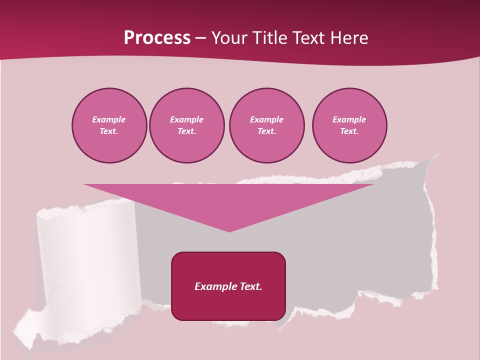 Aged Rough Black PowerPoint Template