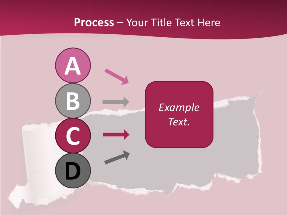 Aged Rough Black PowerPoint Template