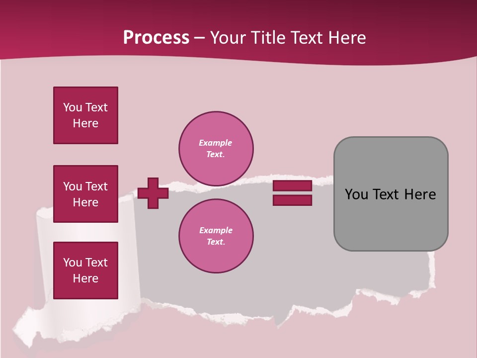 Aged Rough Black PowerPoint Template