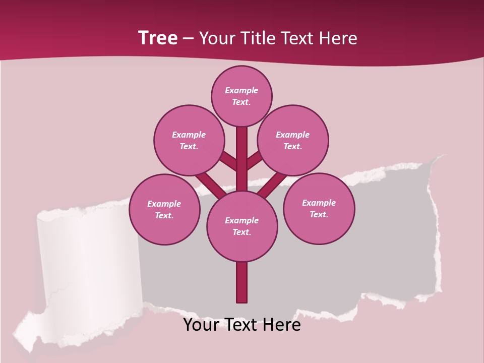 Aged Rough Black PowerPoint Template