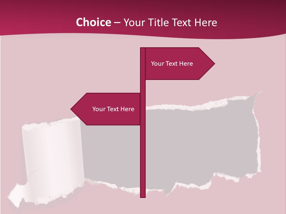 Aged Rough Black PowerPoint Template