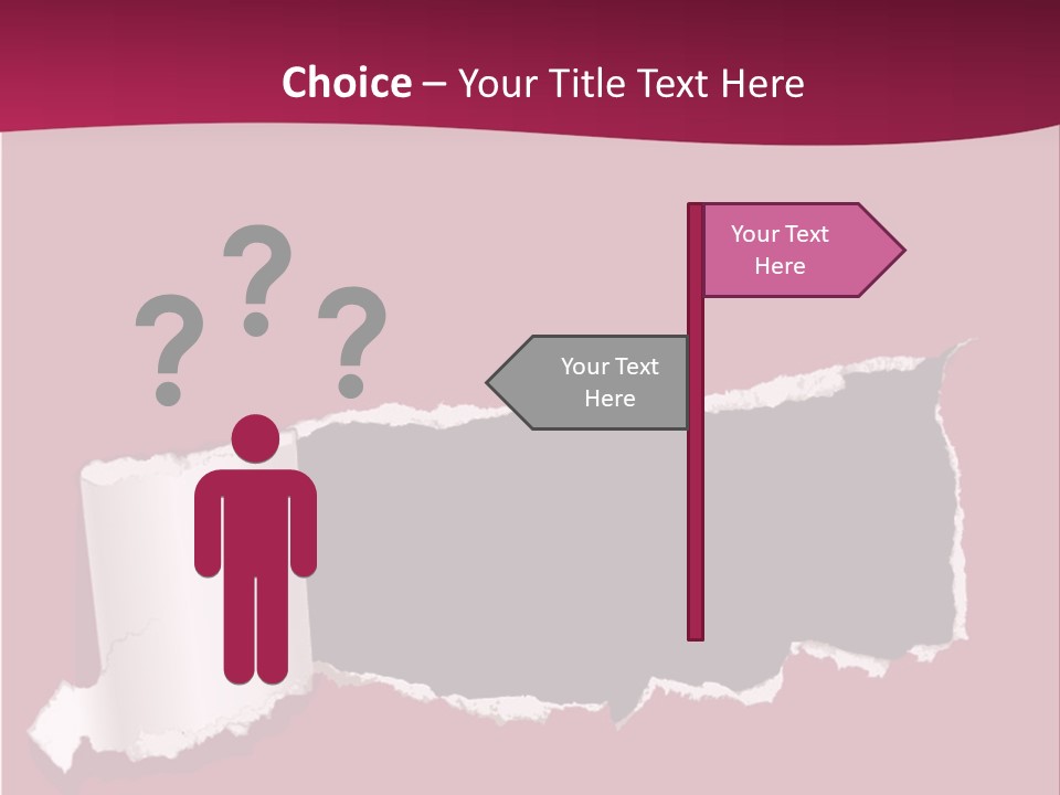 Aged Rough Black PowerPoint Template