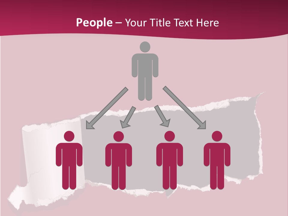 Aged Rough Black PowerPoint Template