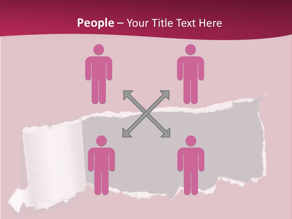 Aged Rough Black PowerPoint Template