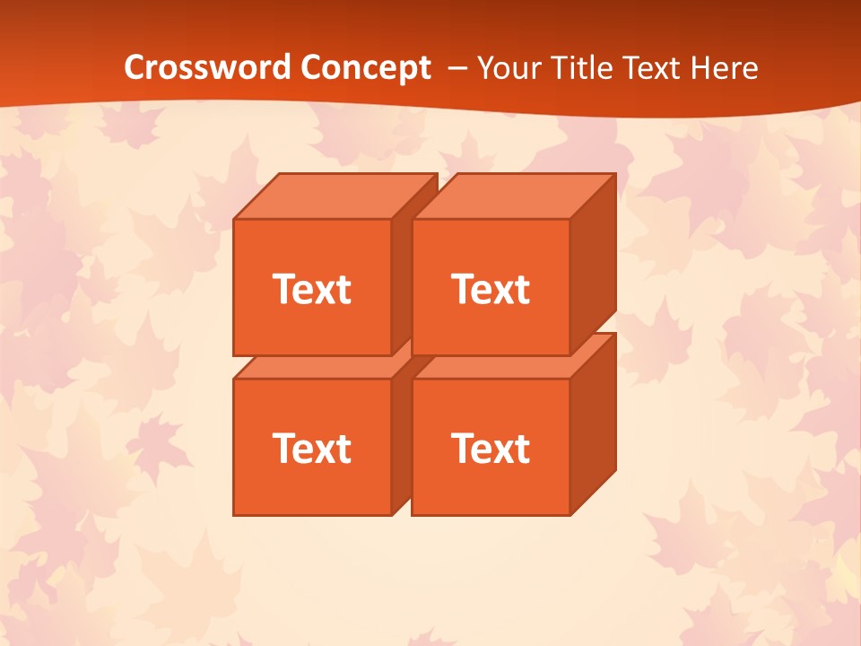 Seasons September Nature PowerPoint Template