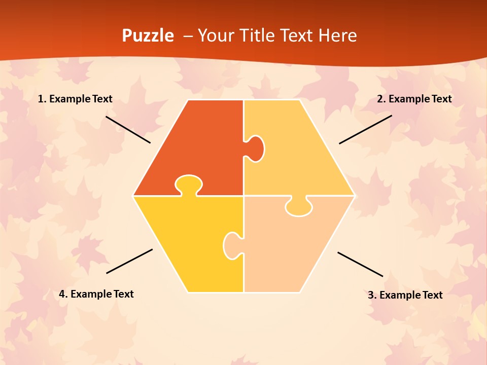 Seasons September Nature PowerPoint Template