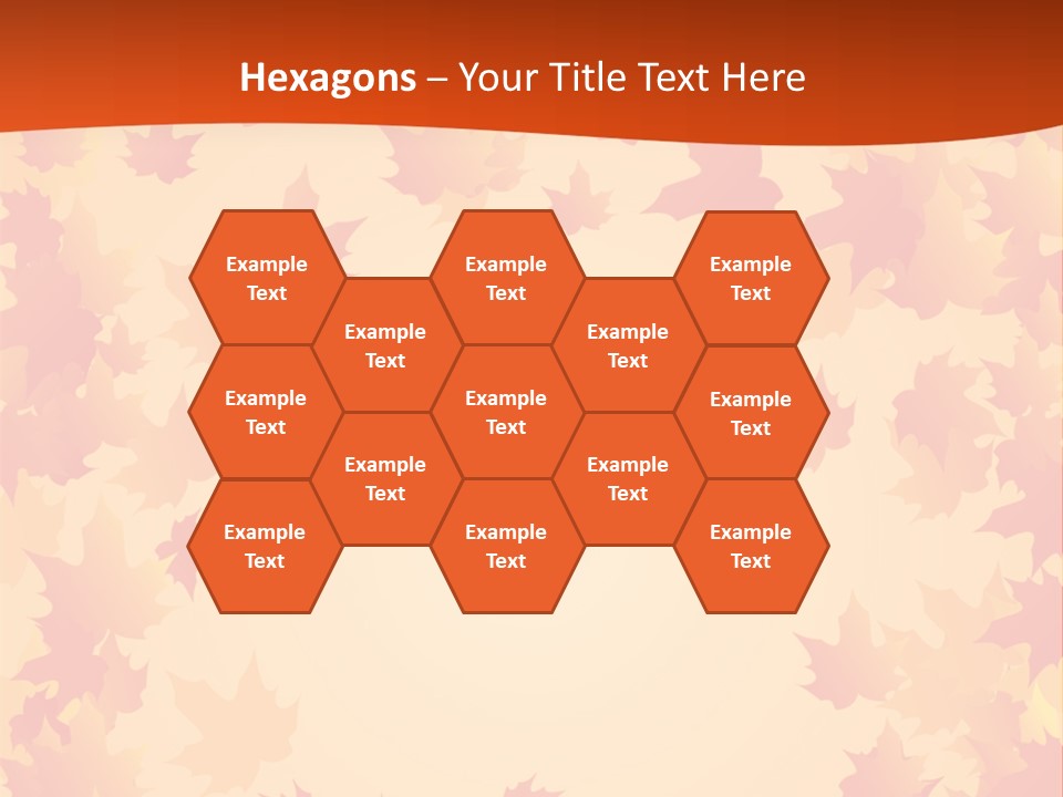 Seasons September Nature PowerPoint Template