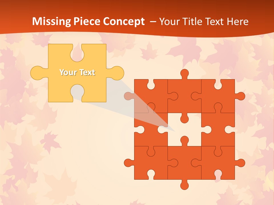 Seasons September Nature PowerPoint Template