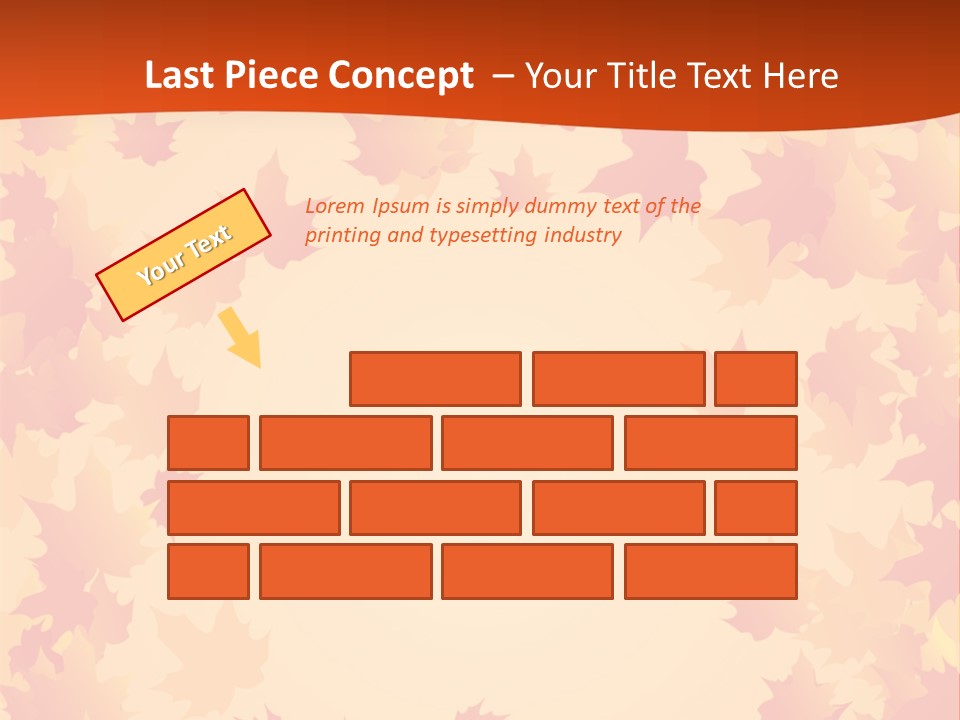 Seasons September Nature PowerPoint Template