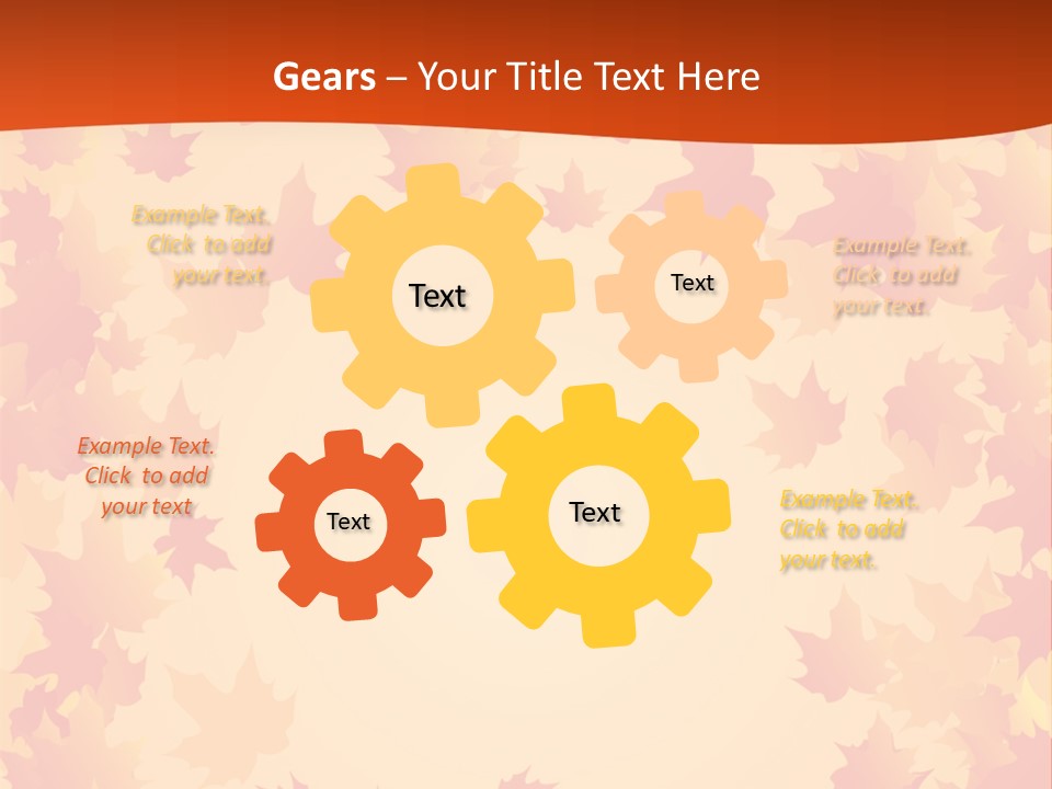 Seasons September Nature PowerPoint Template