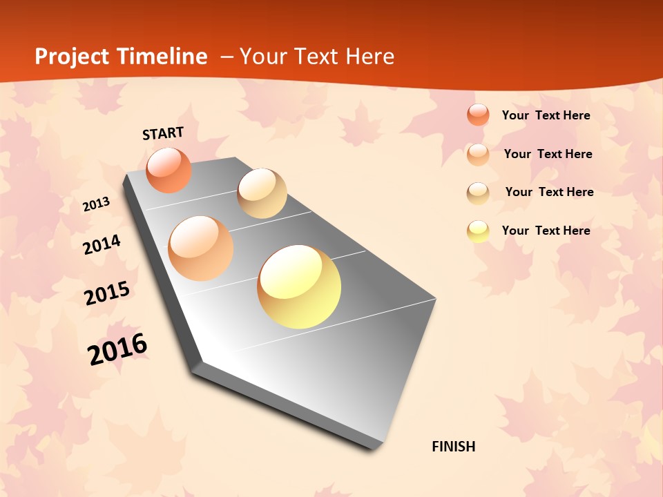 Seasons September Nature PowerPoint Template