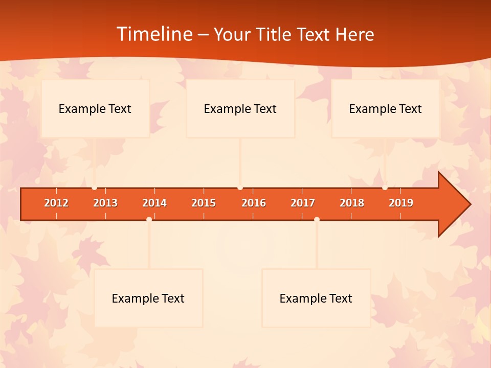 Seasons September Nature PowerPoint Template