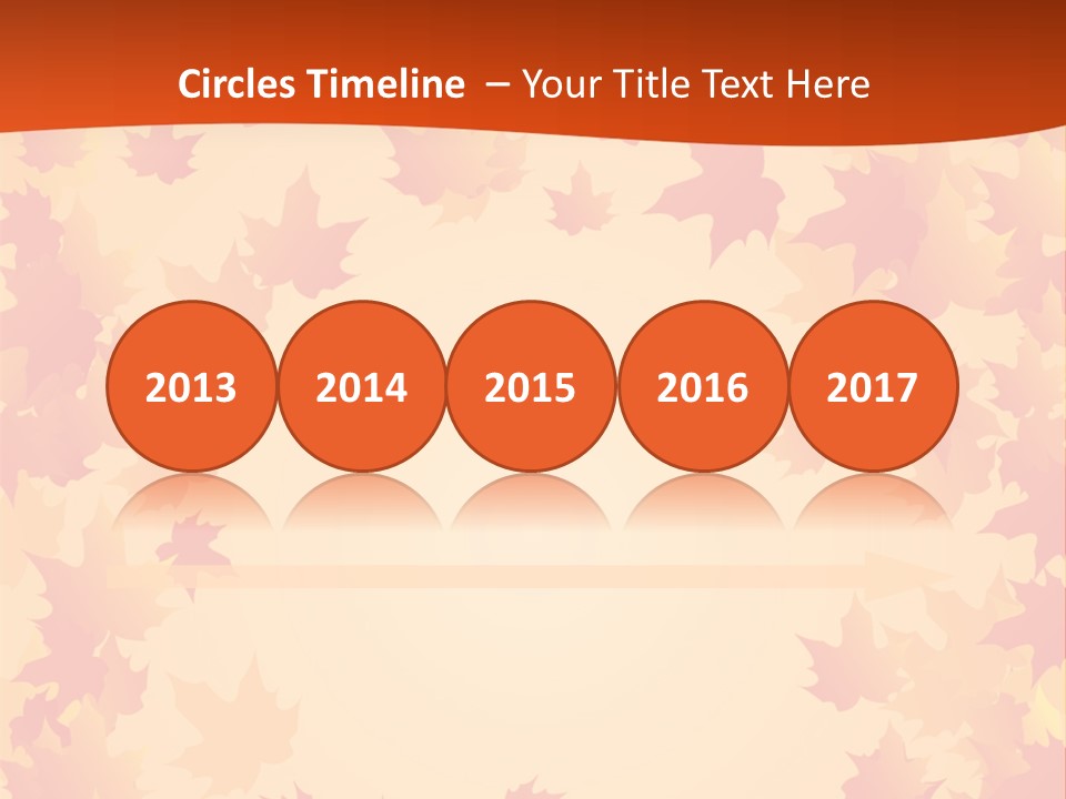 Seasons September Nature PowerPoint Template