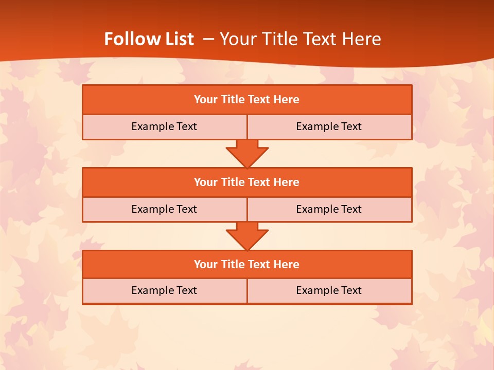 Seasons September Nature PowerPoint Template