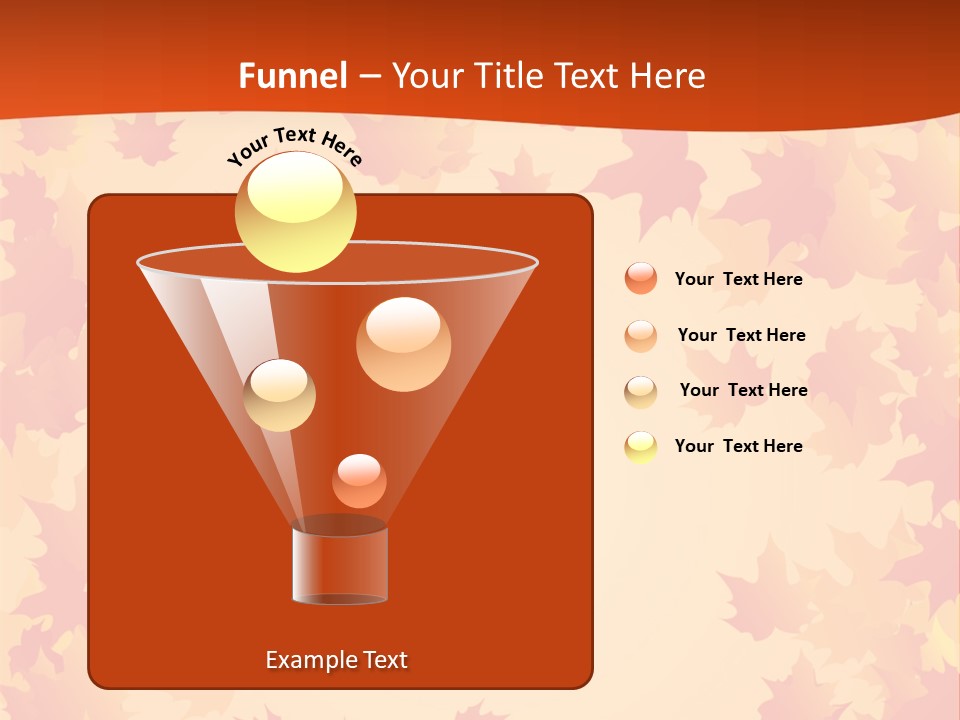 Seasons September Nature PowerPoint Template