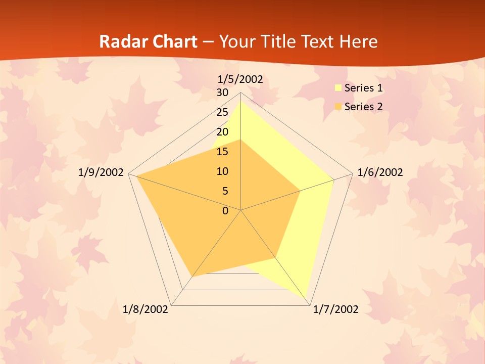 Seasons September Nature PowerPoint Template