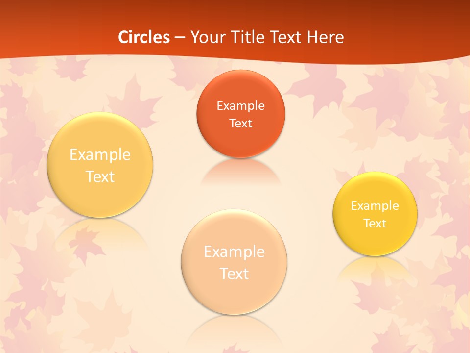 Seasons September Nature PowerPoint Template