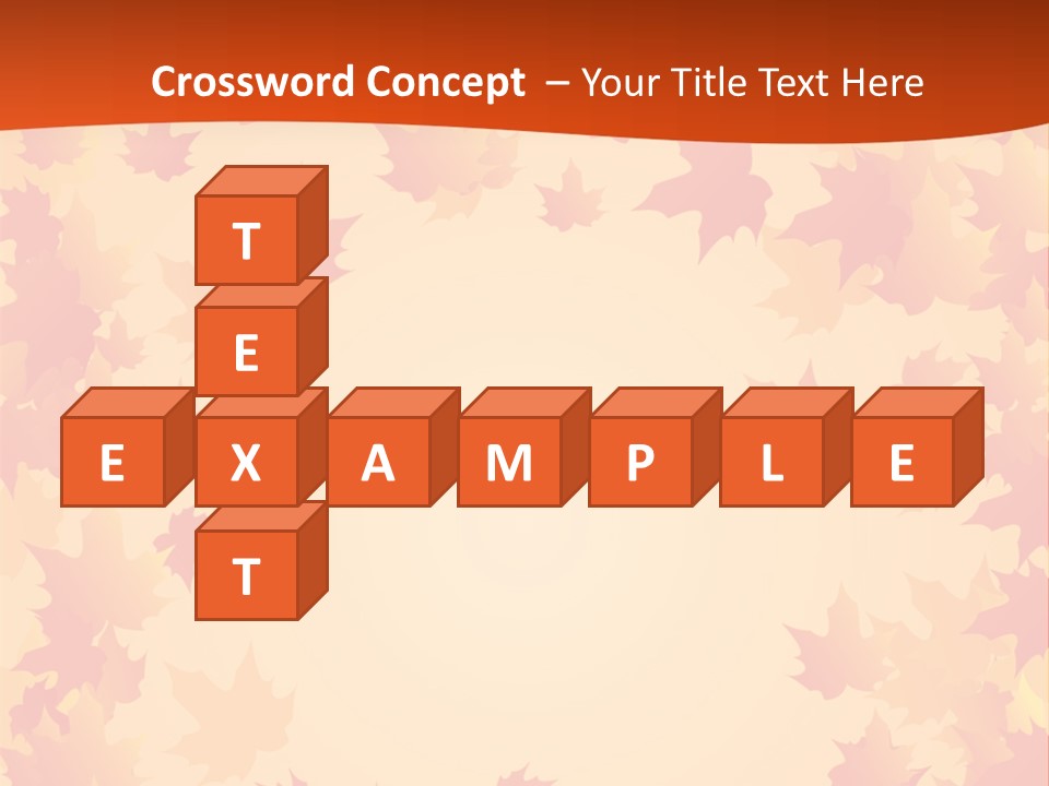 Seasons September Nature PowerPoint Template