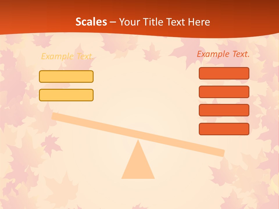 Seasons September Nature PowerPoint Template