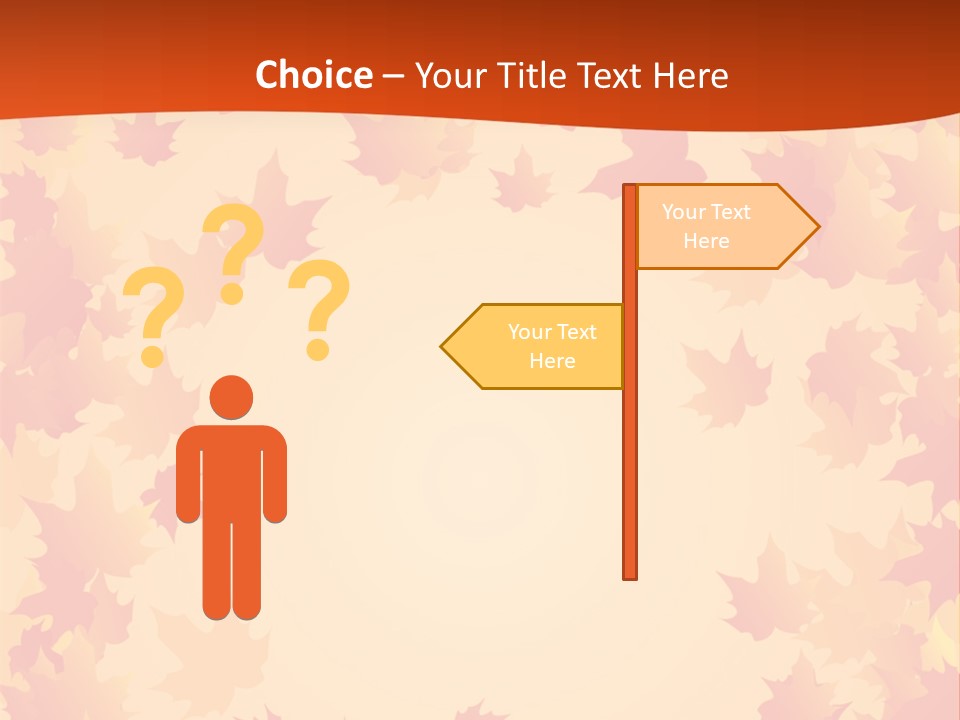 Seasons September Nature PowerPoint Template