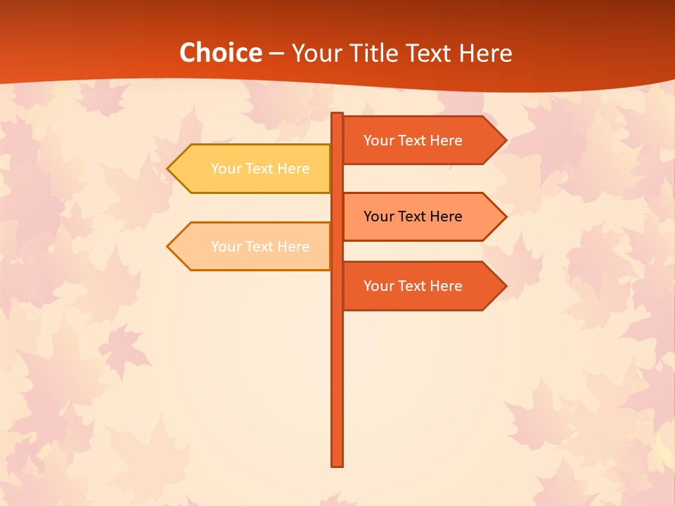 Seasons September Nature PowerPoint Template