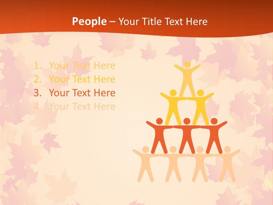 Seasons September Nature PowerPoint Template