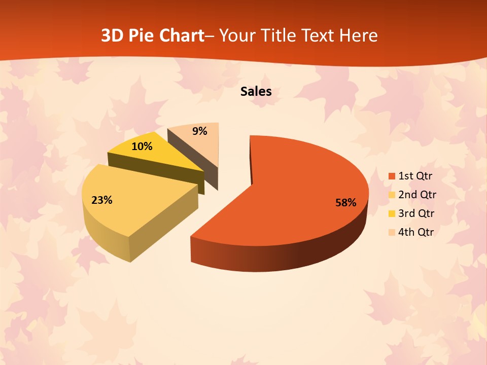 Seasons September Nature PowerPoint Template