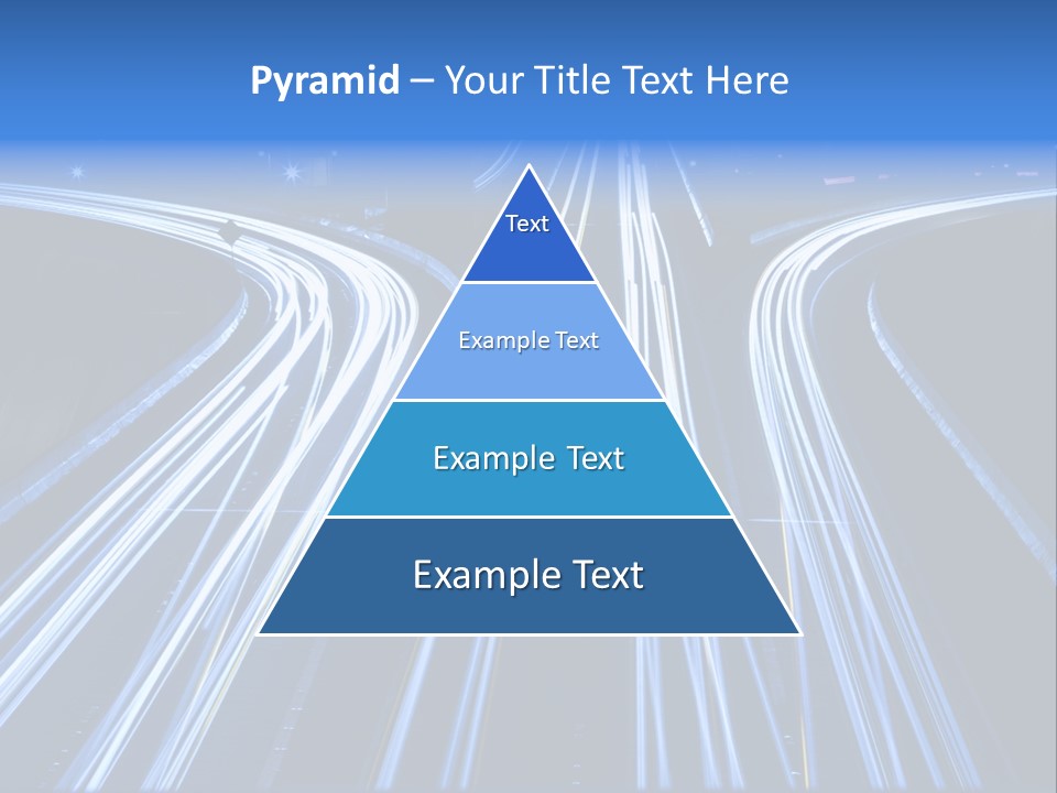 Washington Buildings Night PowerPoint Template