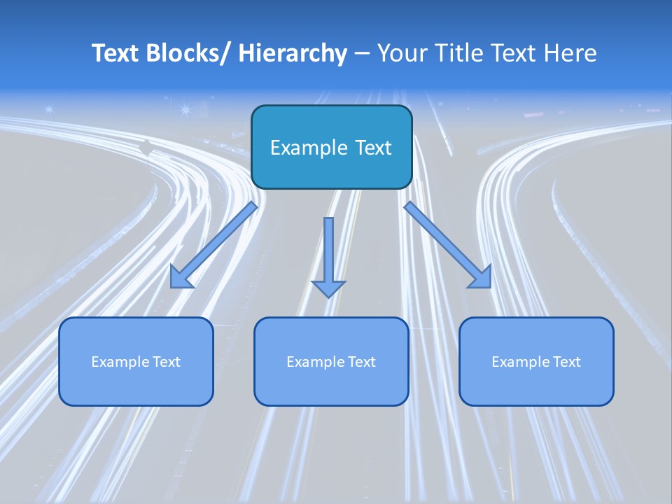 Washington Buildings Night PowerPoint Template