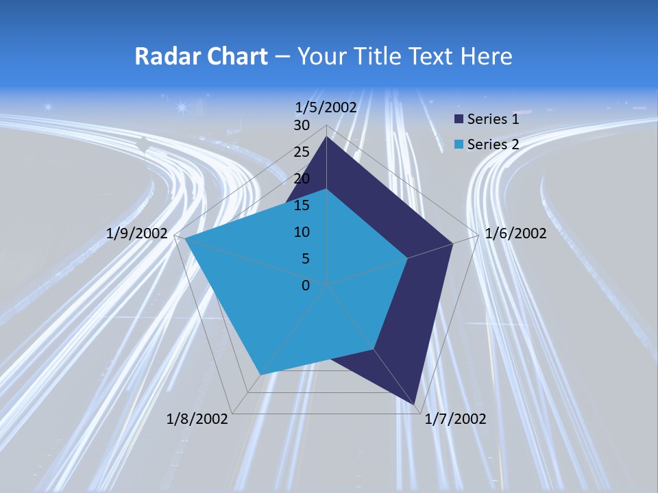 Washington Buildings Night PowerPoint Template